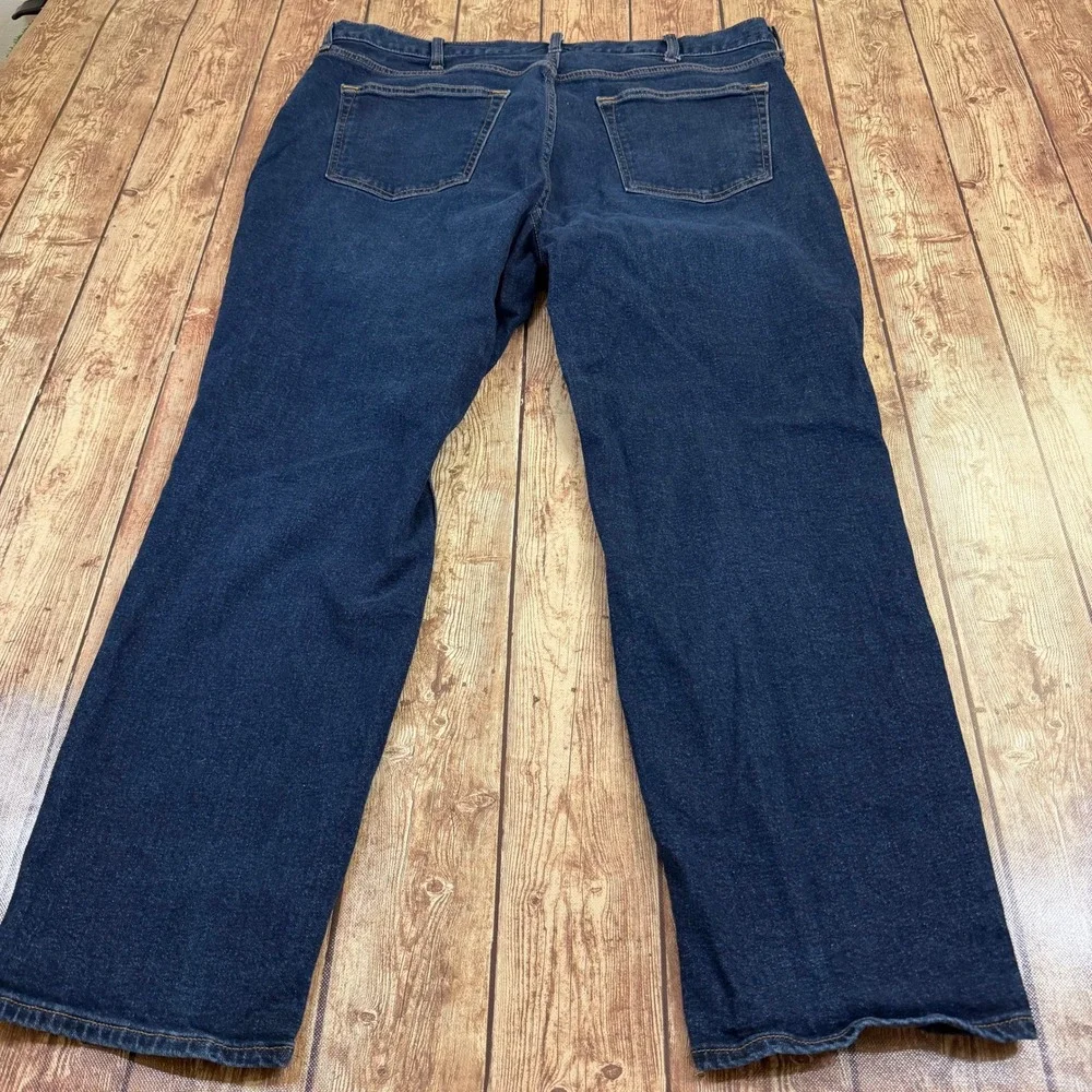 Old Navy Athletic Taper Jeans Mens 40x30 Blue Built In Flex Stretch Denim